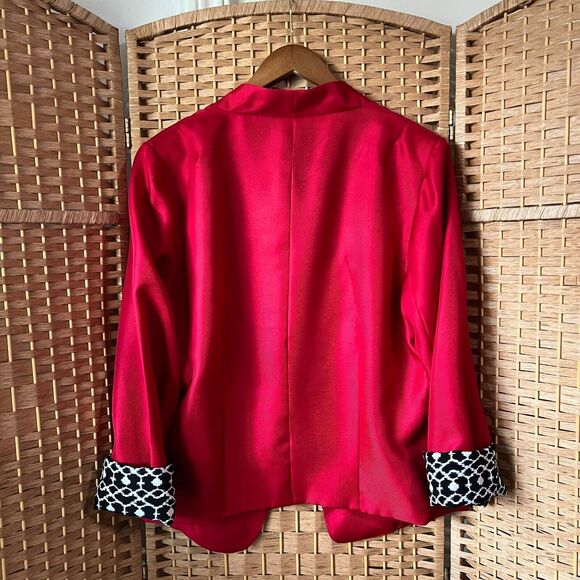 Gameday Couture University of Oklahoma OU Crimson Red Blazer Women's Size 2XL - Picture 9 of 14